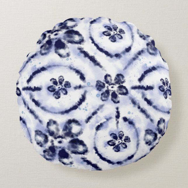 Round Pillow Design  Rund Kudde (Framsidan)