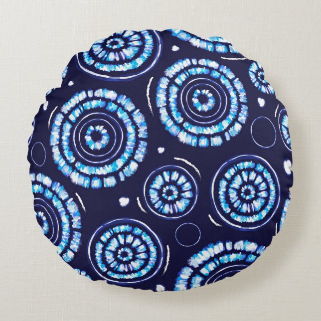 Round Pillow Design  Rund Kudde (Framsidan)