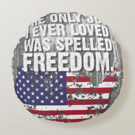 Round Pillow – Freedom Job Rund Kudde