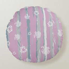Round Pillow – Gingham Orchard Rund Kudde