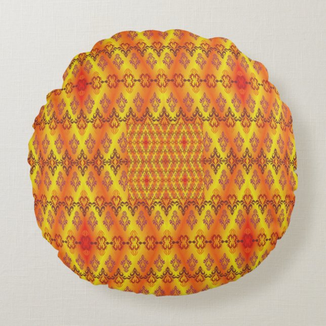 Round Pillow Rund Kudde (Framsidan)