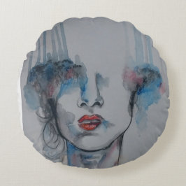 Round Pillow Rund Kudde