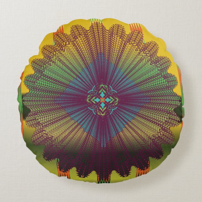 Round Pillow Rund Kudde (Framsidan)