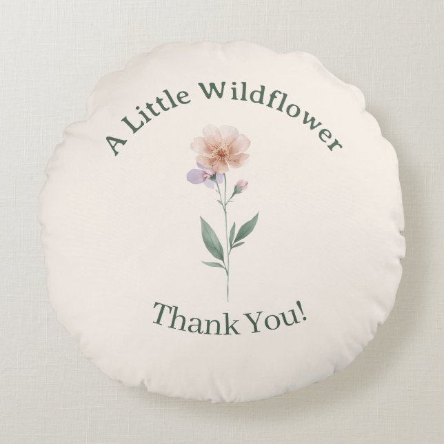 Round Pillow Rund Kudde (Framsidan)