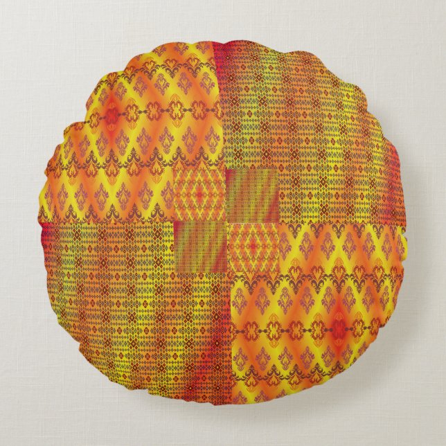 Round Pillow Rund Kudde (Framsidan)