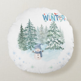 Round Pillow Rund Kudde