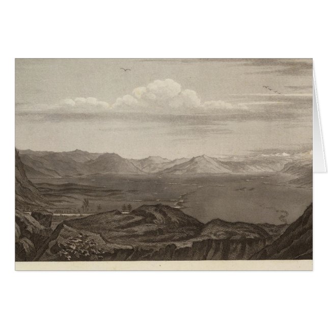 Round Prairie från samma chef Hälsningskort (Framsidan Horizontal)