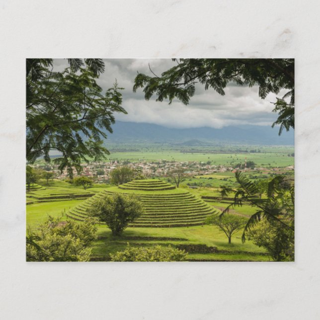 Round Pyramids Ruins, Sayulita, Nayarit, Mexiko Vykort (Framsida)