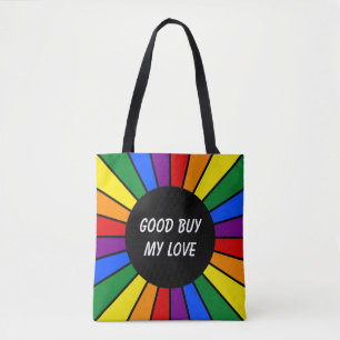 Round Rays Ram Rainbow + din rygg. & idéer Tygkasse