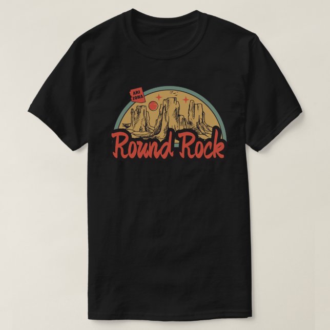 Round Rock, Arizona T-shirt (Design framsida)