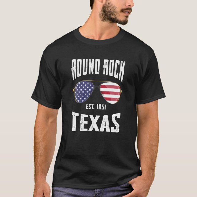 Round Rock T Shirt (Framsida)