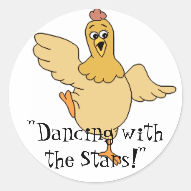 Round Sticker Runt Klistermärke (Framsida)