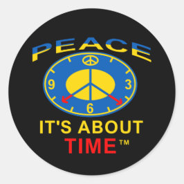 Round Sticker Runt Klistermärke