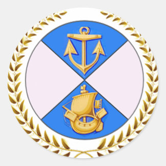 Round Sticker Runt Klistermärke