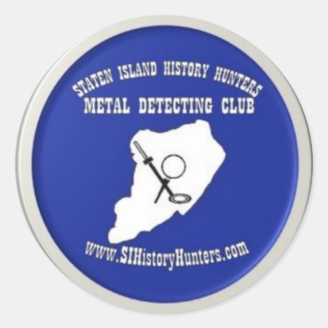 Round Sticker Runt Klistermärke (Framsida)