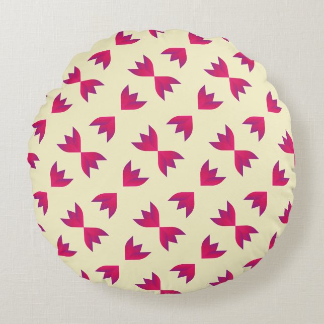 Round throw pillow rund kudde (Framsidan)