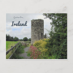 Round Torn vid Drumcliffe County Sligo Ireland Vykort