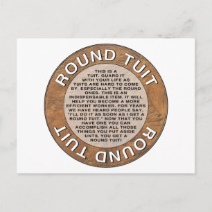 Round Tuit Vykort