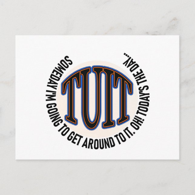 'Round TUIT Vykort (Framsida)