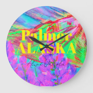 Round Wall Clock Stor Klocka