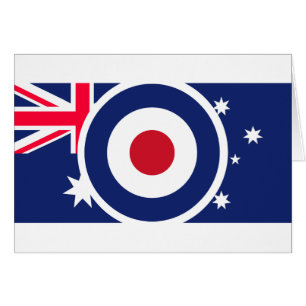 Roundel Australia Target Scooter Stil Hälsningskort