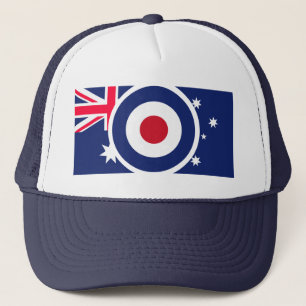 Roundel Australia Target Scooter Stil Keps