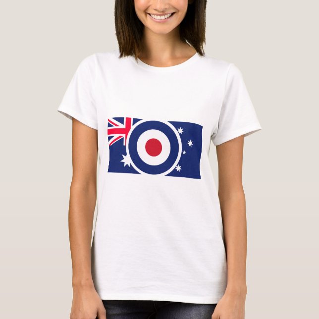 Roundel Australia Target Scooter Stil Tröja (Framsida)