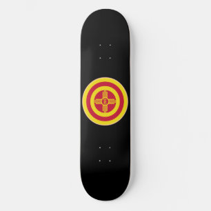 Roundel av Albuquerque Skateboard Bräda 21,5 Cm