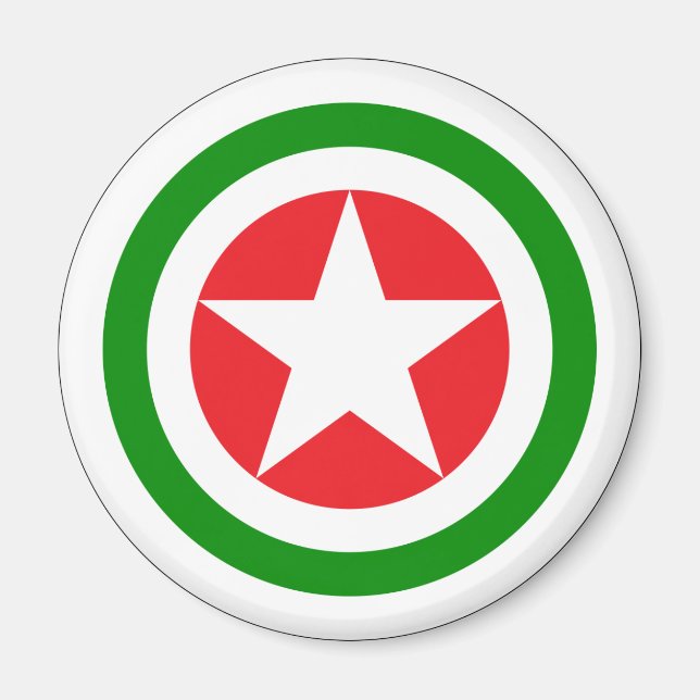 Roundel av den abchaziska Luft-styrkan Magnet (Framsidan)