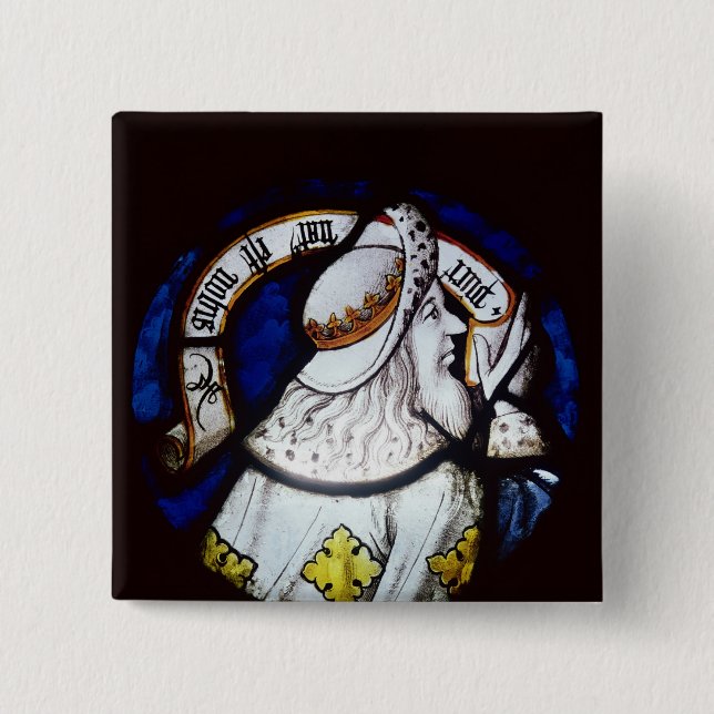 Roundel av profeten Isaiah Knapp (Framsida)