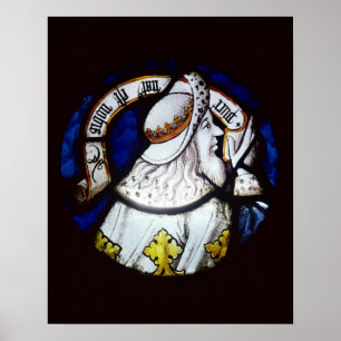 Roundel av profeten Isaiah Poster