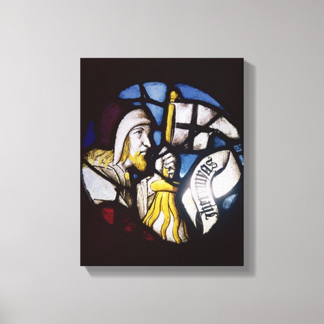 Roundel av profeten Jeremiah, 1500-talet Canvastryck (Framsida)