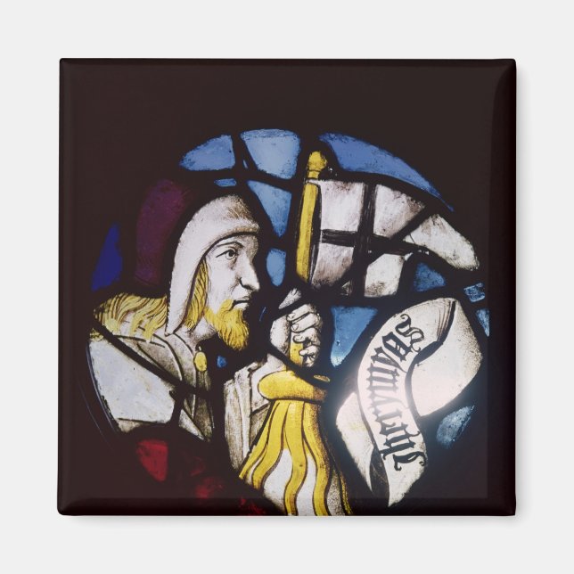 Roundel av profeten Jeremiah, 1500-talet Magnet (Framsidan)