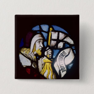 Roundel av profeten Jeremiah, 15th århundrade Knapp