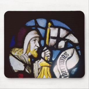 Roundel av profeten Jeremiah, 15th århundrade Musmatta