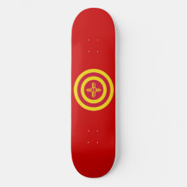 Roundel de Albuquerque Skateboard Bräda 20,5 Cm