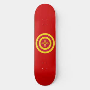 Roundel de Albuquerque Skateboard Bräda 20,5 Cm