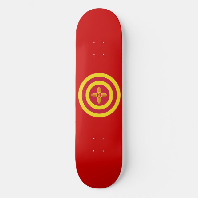Roundel de Albuquerque Skateboard Bräda 20,5 Cm (Framsida)
