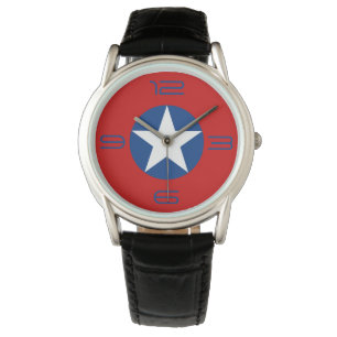 Roundel de Chile-2 Armbandsur