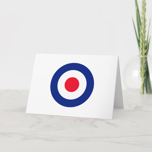 Roundel-målsymbolgrafik Helgkort (Framsida)