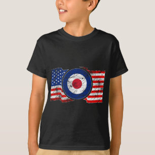 Roundel Mod USA Target Scooter Tee