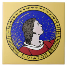 Roundel of St Viator of Lyon the Catechist (LD 01)