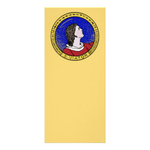 Roundel of St Viator of Lyon the Catechist (LD 01) Reklamkort