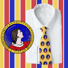 Roundel of St Viator of Lyon the Catechist (LD 01) Slips