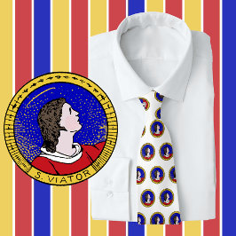 Roundel of St Viator of Lyon the Catechist (LD 01) Slips