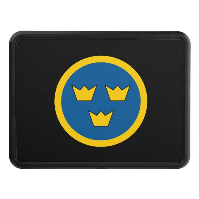 Roundel of Sweden Dragkroksskydd (Framsidan)