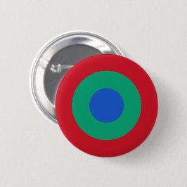 Roundel Red Grönt Blue Republican Luft Force Mars Knapp