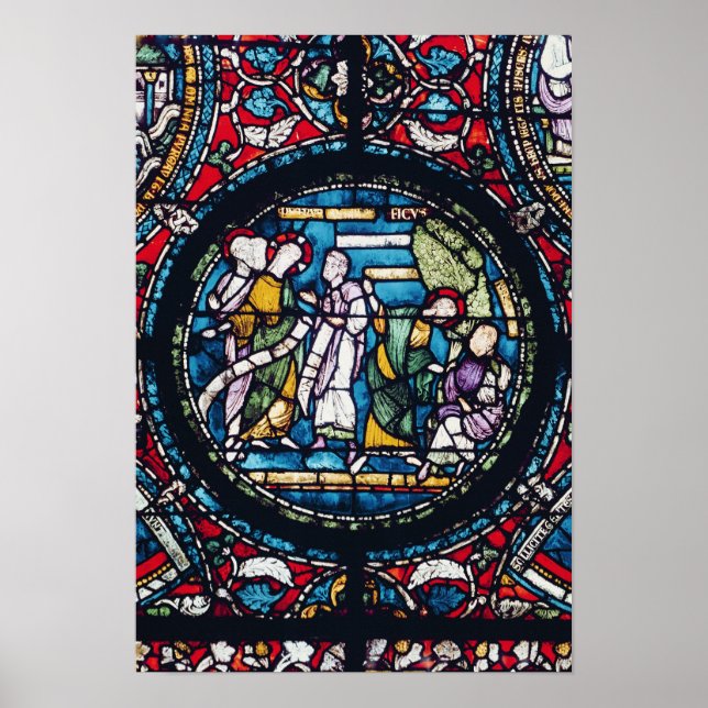 Roundel som skildrar Fig Träd parable Poster (Framsidan)