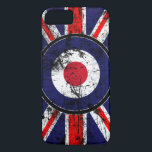 Roundel Target Mods UK Target Union Jack<br><div class="desc">Unionsritningen Jack Roundel som presenteras här i ett grymt, plågat stil-grafiskt tryck. Bra för ett patriotiskt tillfälle, sport eller för en gåva med ett mod av retro. Använda länken "Be den här designern" om du vill kontakta oss med dina speciella designförfrågningar eller om du behöver hjälp med ditt anpassningsprojekt. En...</div>