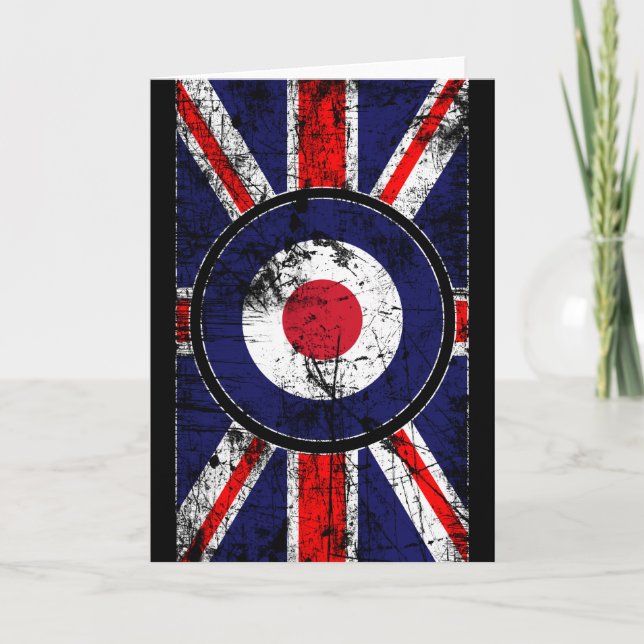 Roundel Target Mods UK Target Union Jack Kort (Framsida)